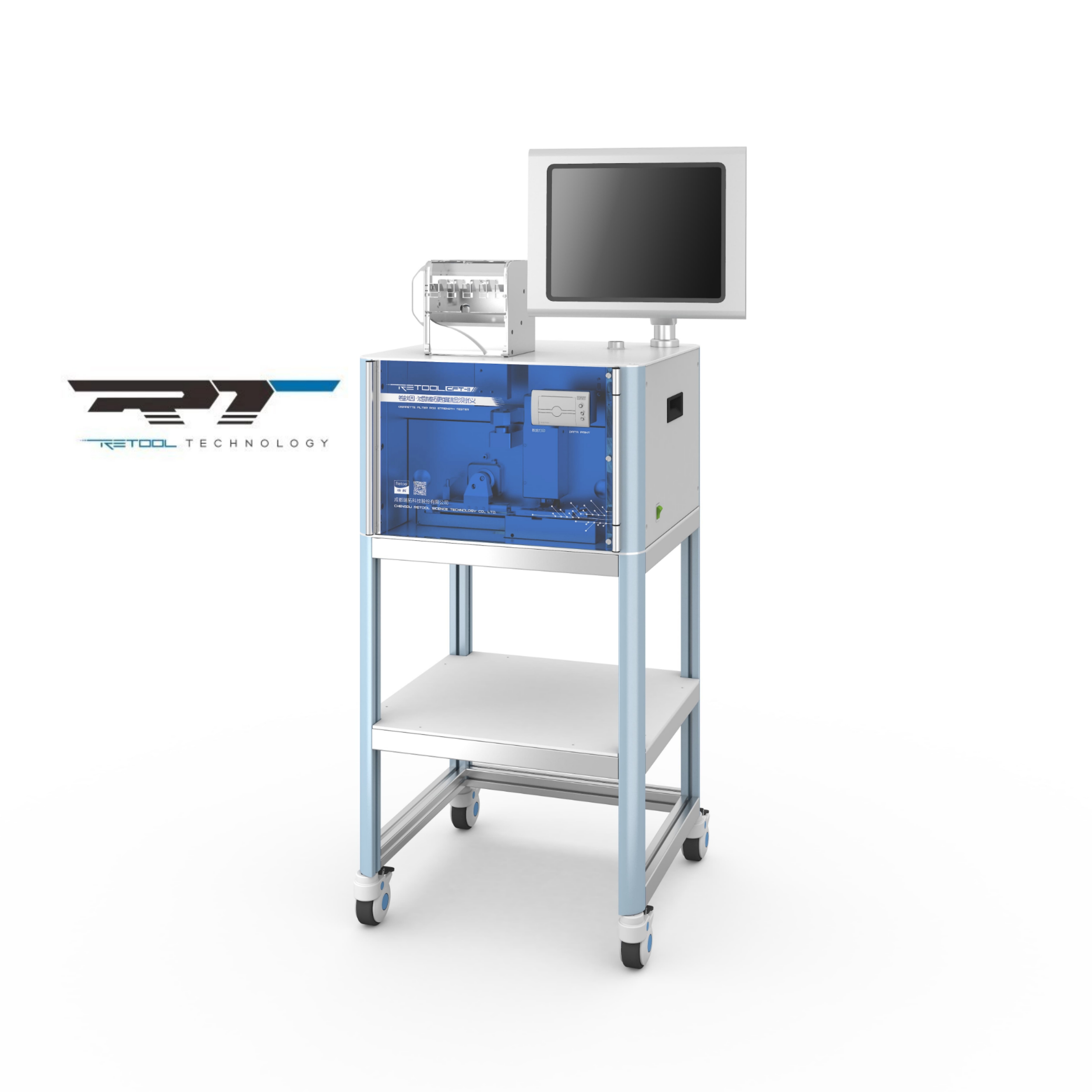 IS019001 automatisch de Opsporingssysteem 100W van Filterrod weighing tester sampling and