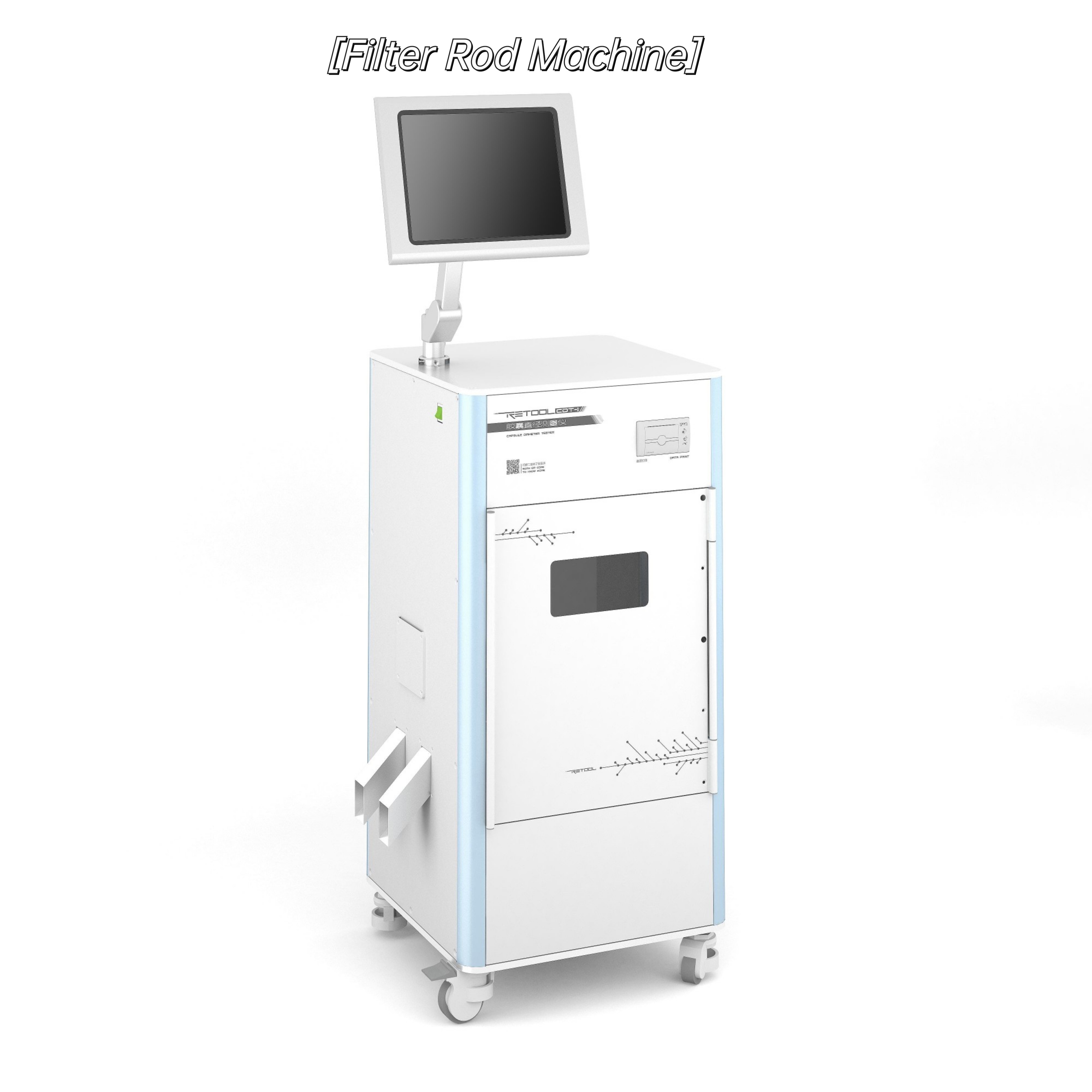 15inch het Meetapparaatoem van Rod Machine Capsule Roundness Measuring van de touch screenfilter