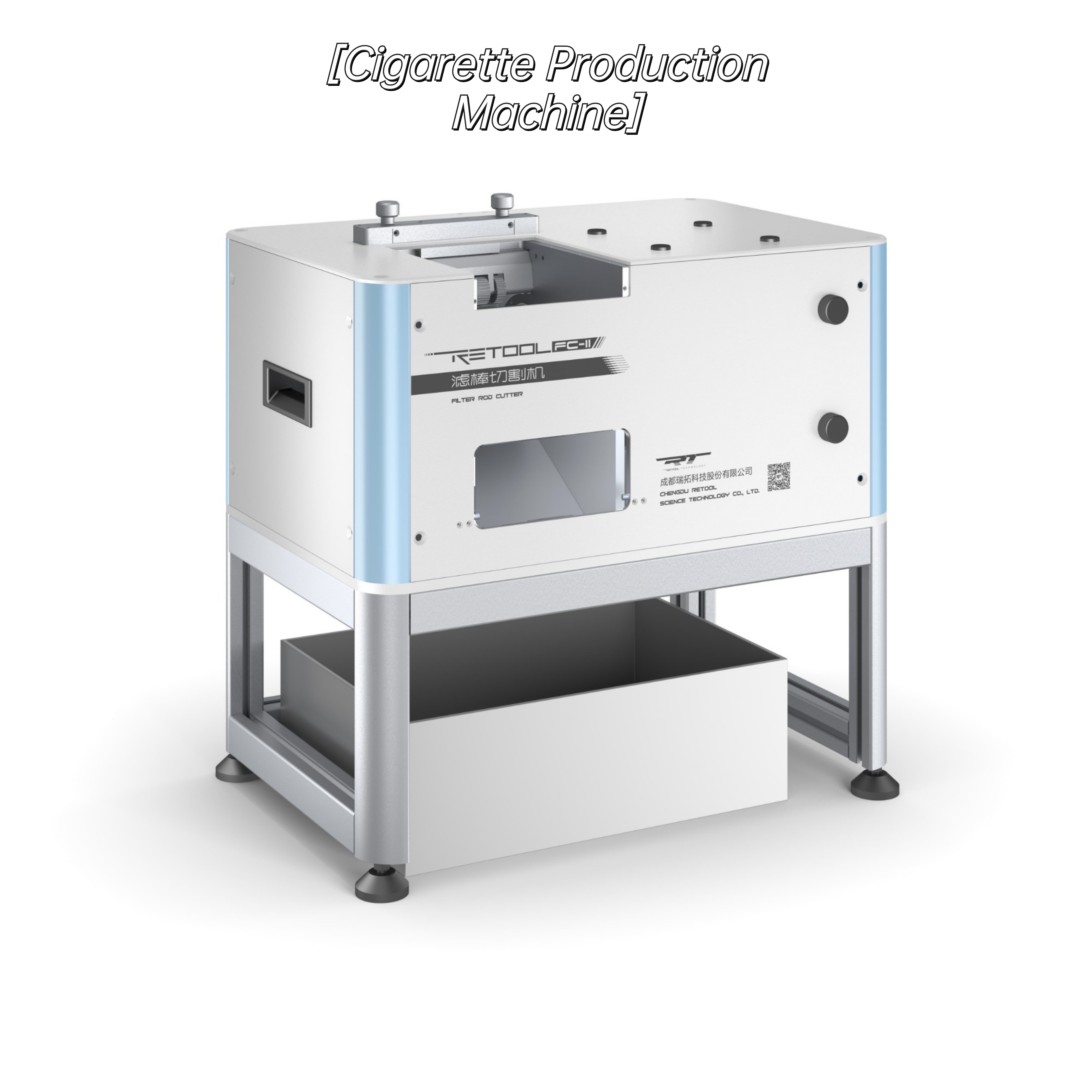 Van de filter-staaf de Productiemachine 200 de Testmateriaal 220V Snijderssigaret van de Vultrechterssigaret