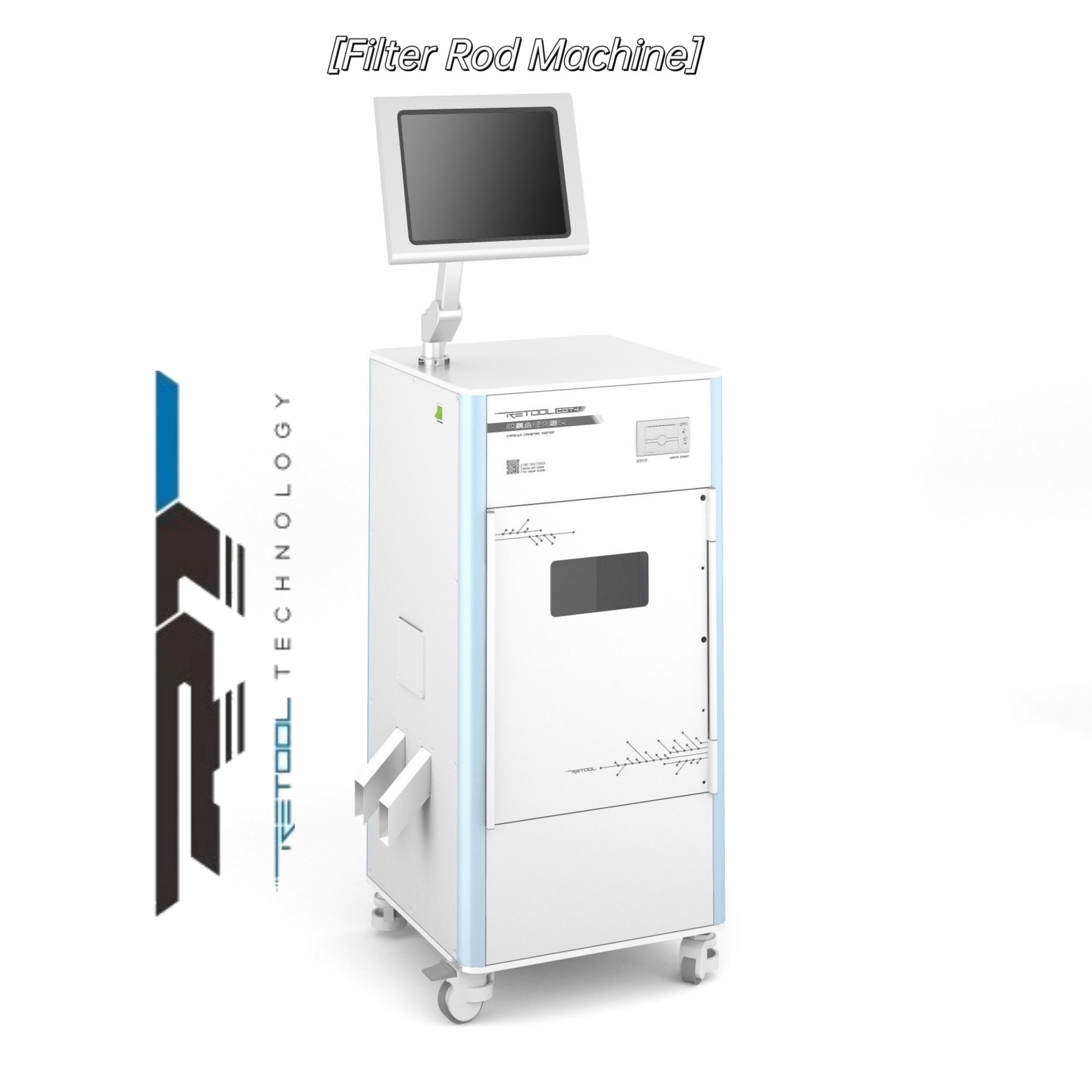 360-graad de Stukken van Rod Machine Circumference Tester M30 van de Inspectiefilter/Minuut