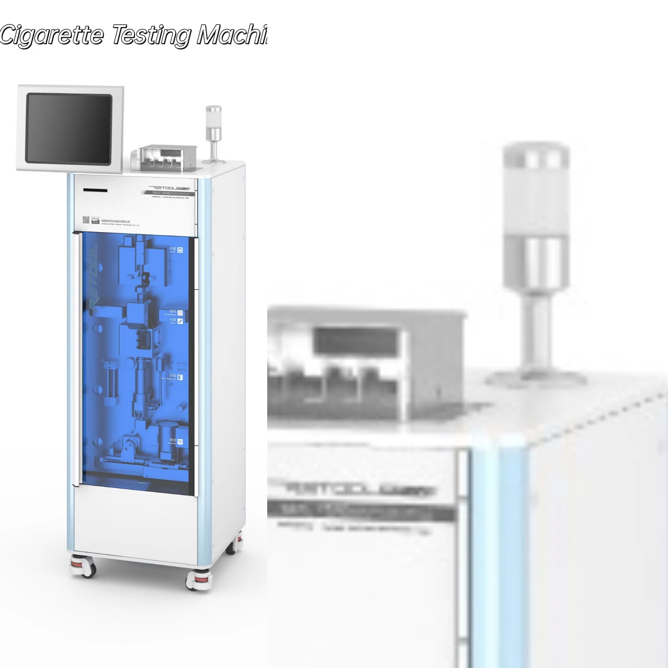 0.6×0.6×1.4m Sigaret het Testen de Filter Rod Multifunction Tester van de Machinerechts Sigaret