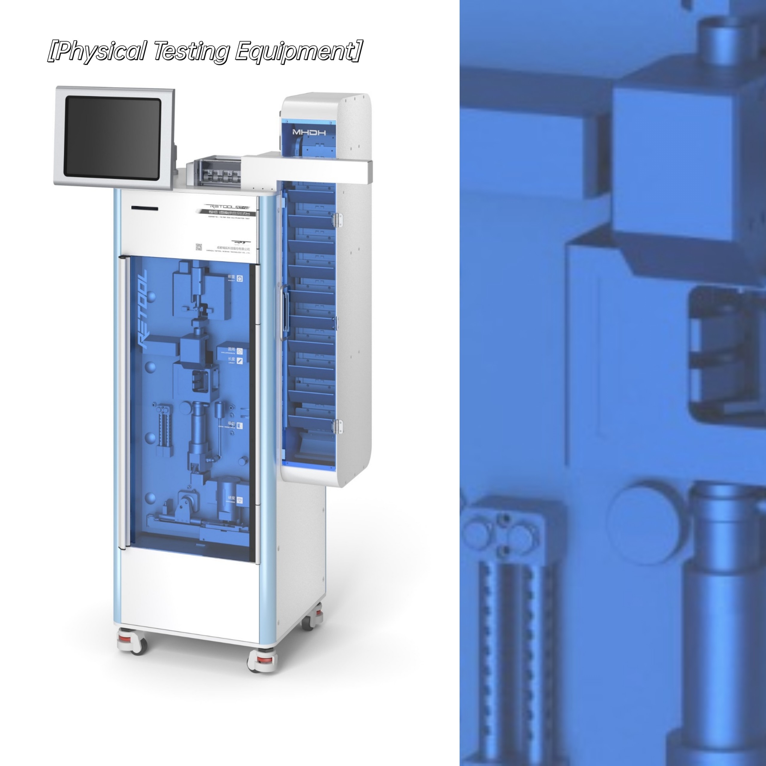 Multioem van de Filterrod multifunction tester van de Vultrechtersigaret ODM