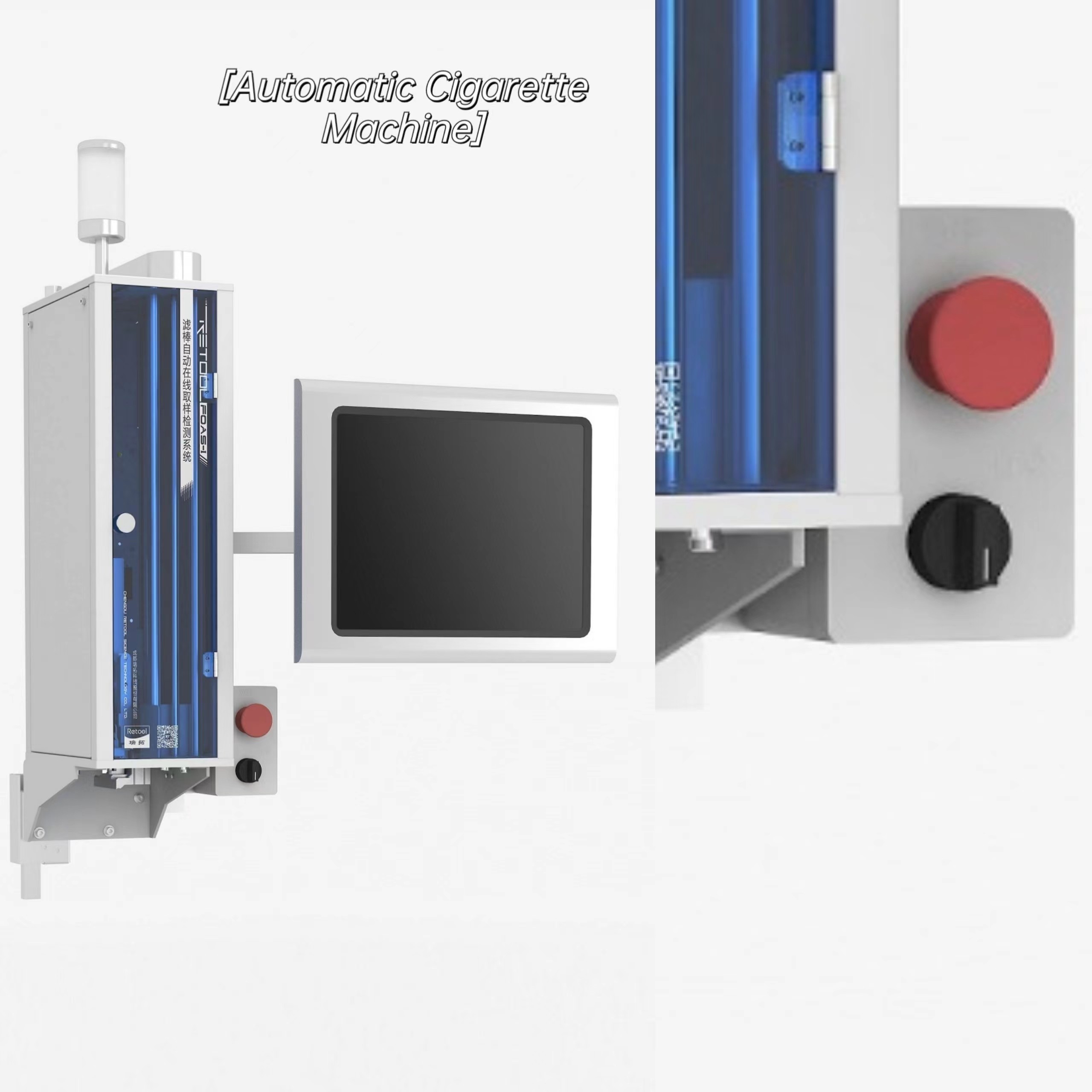 Het automatische Systeem 5Pcs/Min van Rod Embedded Sampling And Detection van de Greepfilter